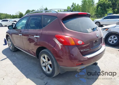 2009 Nissan Murano Sl z USA, uszkodzony, nr VIN JN8AZ18U29W106357